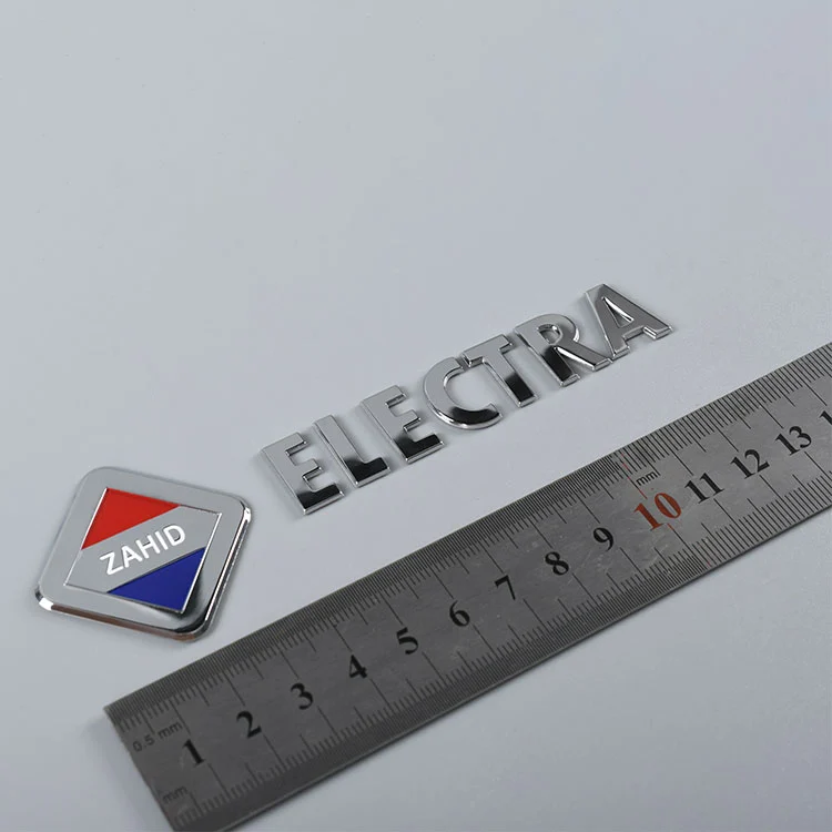 3 ডি ধাতব প্লেট স্টিকার